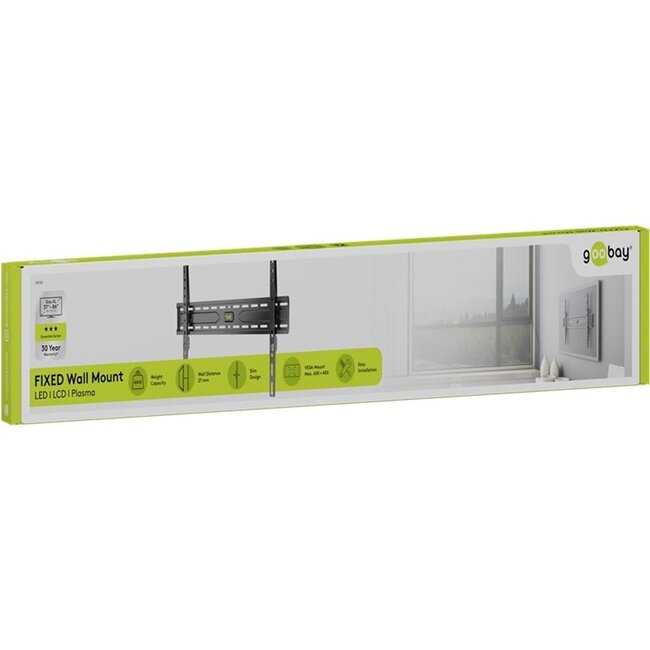 Goobay TV-Wandhalterung | bis 86 Zoll | fest