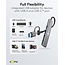 Goobay USB-Hub (USB-A/USB-C) | 4x USB-A | USB 3.0 5 Gbps | Aluminium | 0,10 m