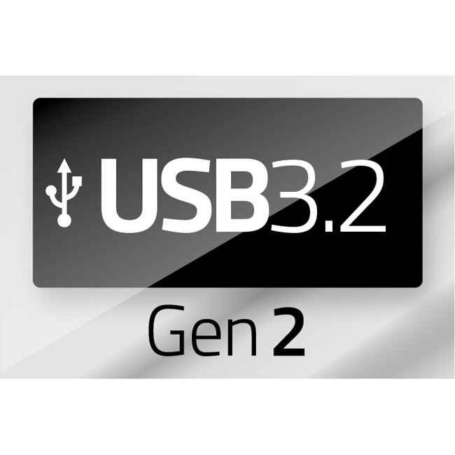 USB-C aktives optisches Kabel (AOC) | rechtwinklig (links/rechts) | USB3.1 10 Gbps | PD 60W | 3 Meter