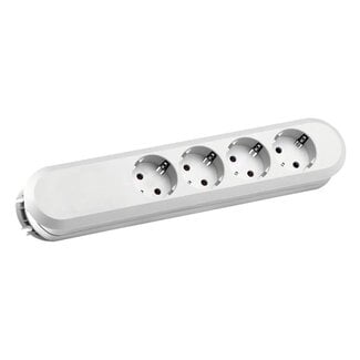 Bachmann Bachmann Smart Steckdosenleiste ohne Kabel | 4 Steckplätze | Weiß
