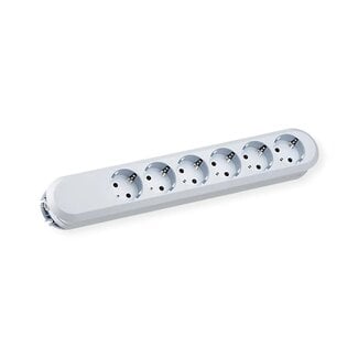 Bachmann Bachmann Smart Steckdosenleiste ohne Kabel | 6 Steckplätze | Weiß