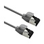 SFTP CAT8.1 Slimline Flexibles Netzwerkkabel | TPE LSZH | Grau | 0,50 m