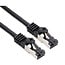 SFTP CAT8.1 Flexibles Netzwerkkabel | TPE LSZH | Schwarz | 1 Meter