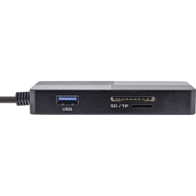 InLine USB-Hub mit Kartenleser (USB-A/USB-C) | 3x USB-A | 5 Kartensteckplätze | USB 3.0 5 Gbps | 0,30 m
