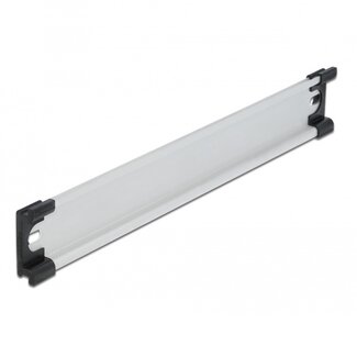 DeLOCK DIN-Schiene | 10 Zoll | 25,4 x 3,5 x 0,75 cm | Aluminium