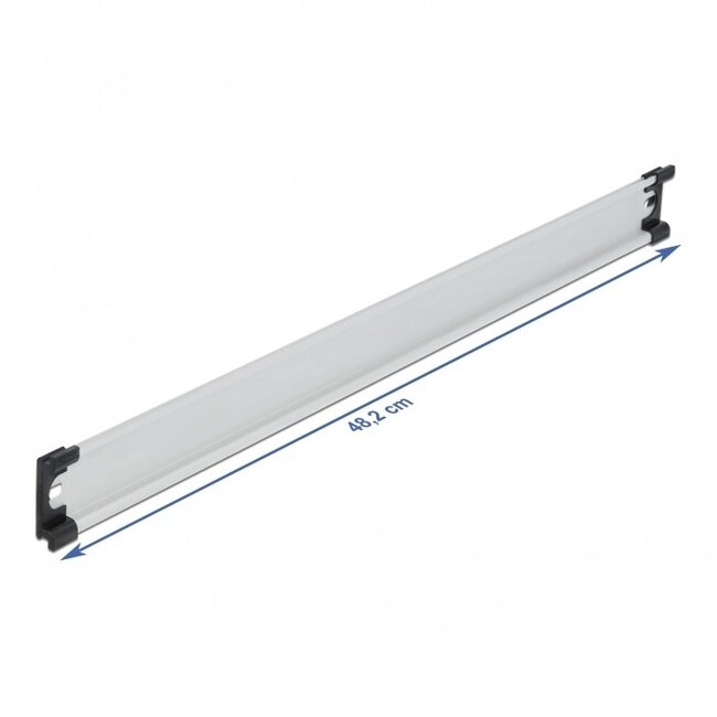 DIN-Schiene | 19 Zoll | 48,2 x 3,5 x 0,75 cm | Aluminium
