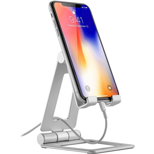 Inline Smartphone- und Tablet-Tischständer | bis 10 Zoll | Aluminium