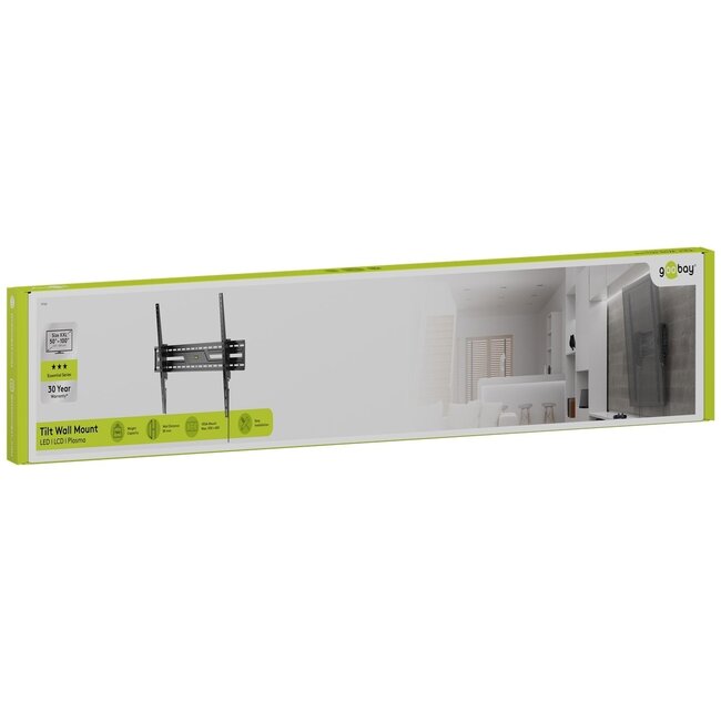 Goobay TV-Wandhalterung | bis 100 Zoll | neigbar