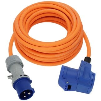 Brennenstuhl Brennenstuhl Camping-Stromkabel 10m | CEE 3-pol 230V/16A | 3x2,5mm² | IP44 | Extra Steckdose