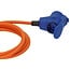 Brennenstuhl Camping-Stromkabel 25m | 3x2,5mm² | CEE 3-pol 230V/16A | IP44 | Zusätzliche Steckdose