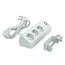 Schreibtisch-Steckdosenleiste mit Klemme | 3 Steckplätze | 2x USB-A + 1x USB-C PD 30W | 1,5 m