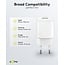 Goobay Nano USB-Ladegerät | USB-C PD + USB-A QC | GaN | 20W | Weiß
