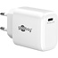 Goobay USB-C PD Ladegerät | GaN | 25W | Weiß