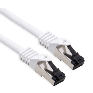 Roline SFTP CAT8.1 flexibles Netzwerkkabel | TPE LSZH | Weiß | 2 Meter