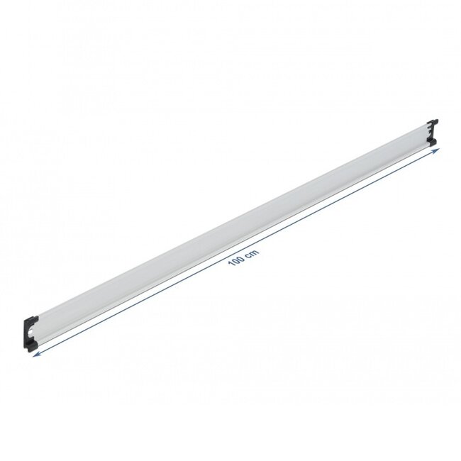 DIN-Schiene | 100 x 3,5 x 0,75 cm | Aluminium