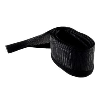 S-Impuls Polyester Kabelschutzschlauch mit Klettverschluss | 51 mm | Schwarz | 5 Meter