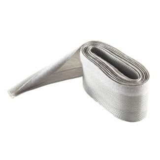 S-Impuls Polyester Kabelschutzschlauch mit Klettverschluss | 51 mm | Grau | 2 Meter