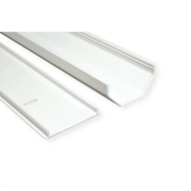 Roline Wandkabelkanal | 110 x 50 cm | Aluminium | Weiß