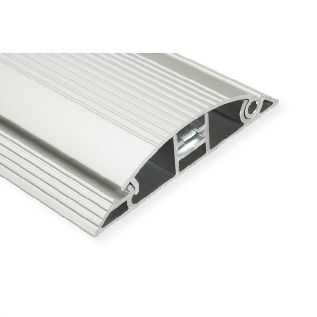 Roline Bodenkabelkanal | 110 x 9,2 cm | Aluminium | Silber