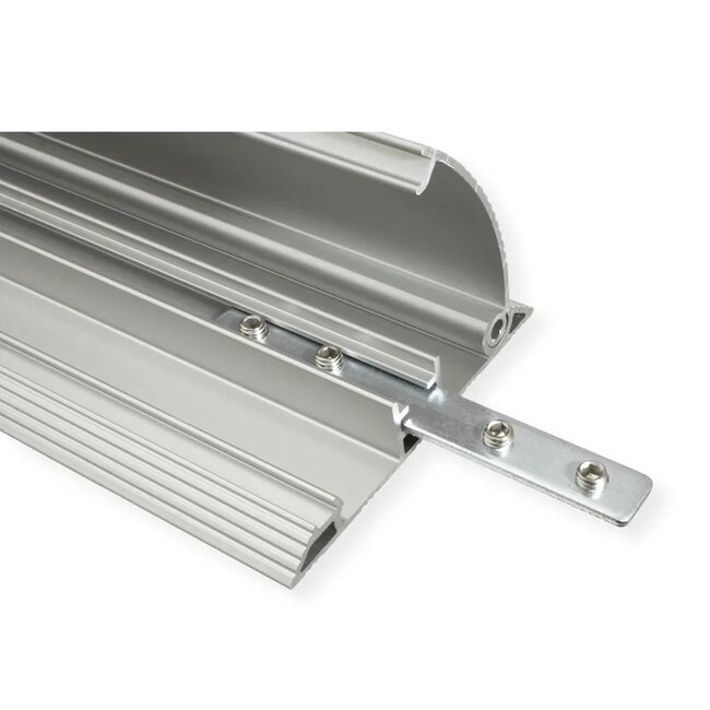 Roline Bodenkabelkanal | 110 x 9,2 cm | Aluminium | Silber