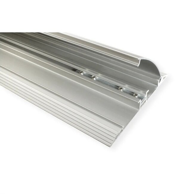 Roline Bodenkabelkanal | 110 x 13,9 cm | Aluminium | Silber