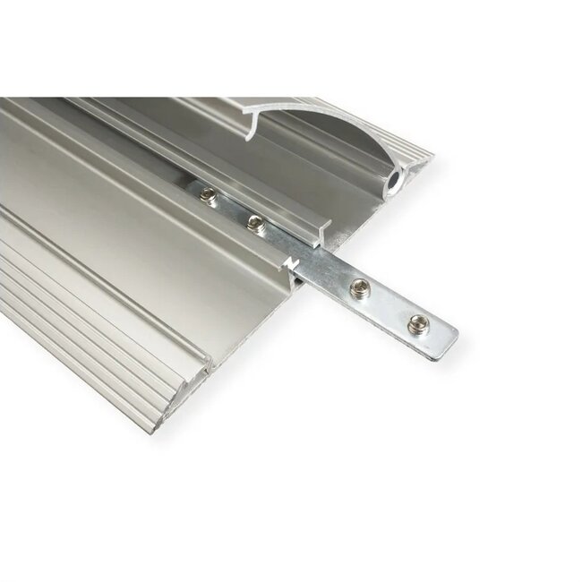 Roline Bodenkabelkanal | 110 x 13,9 cm | Aluminium | Silber