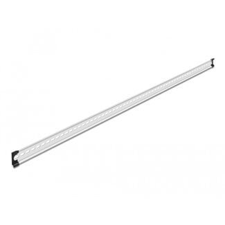 DeLOCK DIN-Schiene mit Schlitzlöchern | 100 x 3,5 x 0,75 cm | Aluminium