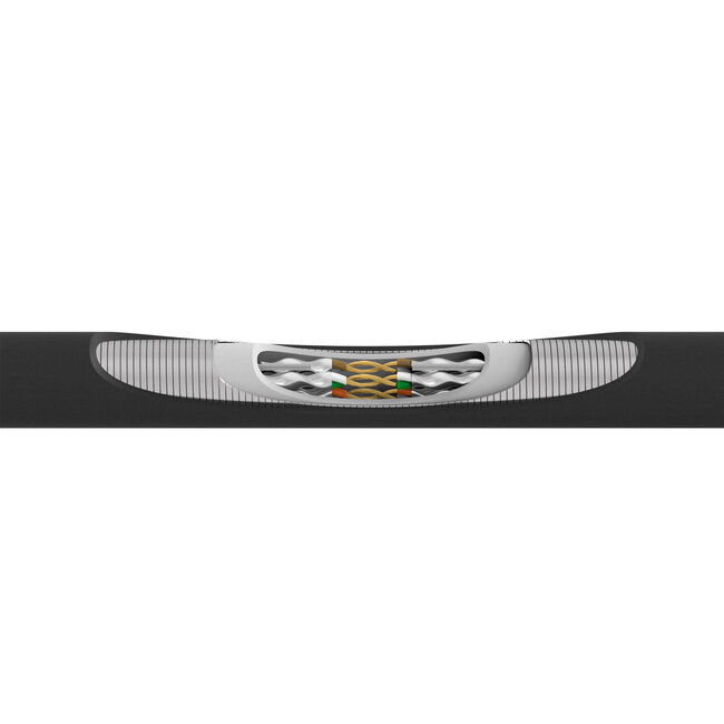 InLine® Patchkabel Armored U/FTP Cat.6A Schwarz 1,5m