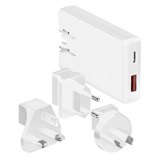 MaxTrack MaxTrack USB Reise-Ladegerät Set | USB-C PD + USB-A QC | GaN | 45W