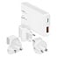 MaxTrack USB Reise-Ladegerät Set | USB-C PD + USB-A QC | GaN | 45W