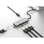 USB-Hub (USB-A) | 4x USB-A | USB 3.0 5 Gbps | Aluminium | 0,10 m