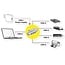 USB-Hub (USB-A) | 4x USB-A | USB 3.0 5 Gbps | Aluminium | 0,10 m