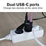 InLine USB-Ladegerät | 2x USB-C PD | GaN | 30W | Schwarz