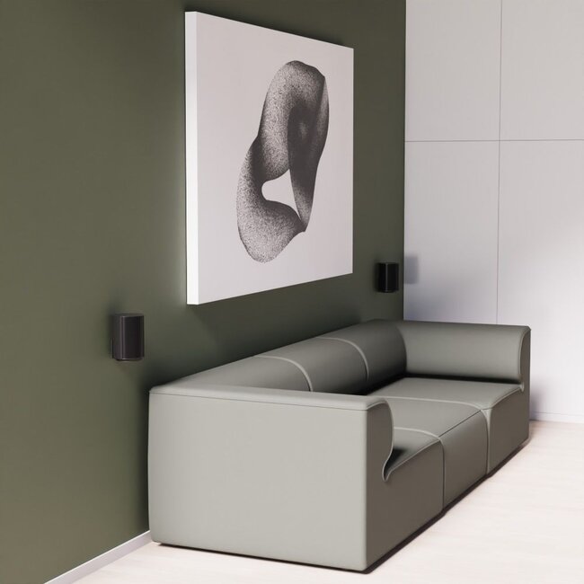 Cavus Ultra Slim Premium Wandhalterung für Sonos Era 100 | Schwarz