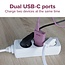 InLine USB-Ladegerät | 2x USB-C PD | GaN | 30W | Lila