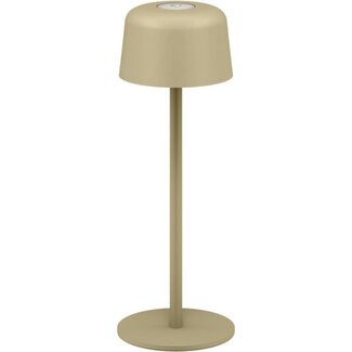 Goobay Goobay LED-Tischlampe | warmweiß | dimmbar | USB-C aufladbar | beige | IP44