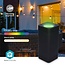Nedis SmartLife Außenwandlampe | Bluetooth | RGB + Warm-/Kaltweiß | IP44