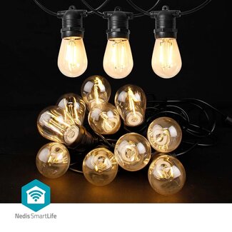 Nedis Nedis SmartLife Außen-Dekolicht | 10 LED | WLAN | Warmweiß | IP65