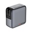 Verbatim USB-Ladegerät mit Display | 3x USB-C PD & 1x USB-A QC | inkl. USB-C Kabel | GaN | 140W | Grau