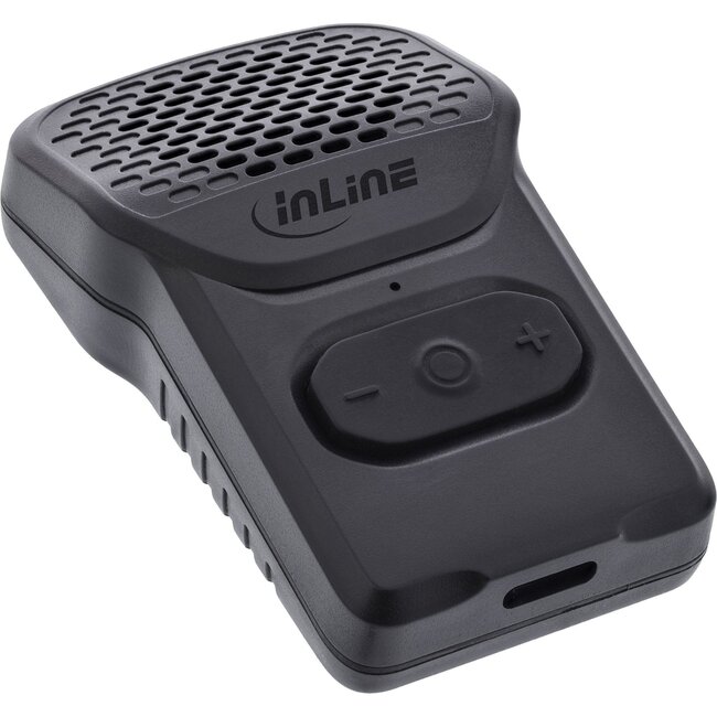 InLine ClipTone tragbarer Bluetooth-Lautsprecher | Freisprechfunktion | 2W