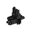 BACHMANN Verteilerblock WIELAND GST18 1xIn/2xOut, montierbar, schwarz