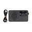Nedis tragbares Radio | FM, Bluetooth & AUX | 2W | Schwarz