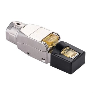 Value RJ45 werkzeugloser Stecker | STP | CAT6a | AWG23-26 | Zinkdruckguss