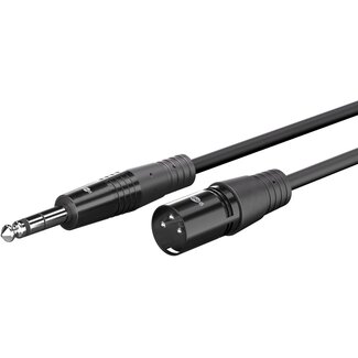 Goobay Goobay XLR-Kabel auf 6,35 mm Klinke, 3 m