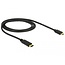 Delock USB Type-C™ 2.0 Stecker > USB 2.0 Micro-B Stecker Kabel 1,0 m schwarz