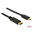 Delock USB Type-C™ 2.0 Stecker auf USB 2.0 Micro-B Stecker Kabel 2,0 m schwarz