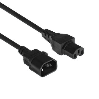ACT ACT Netzkabel C14 - C15 schwarz 2,5 m