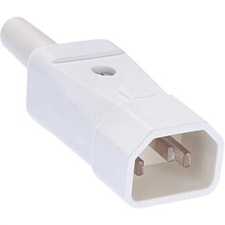 Bachmann Bachmann C14 Stromstecker | gerade | weiß