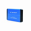 Externe 2,5" SATA HDD-Gehäuse USB 3.0 Blau