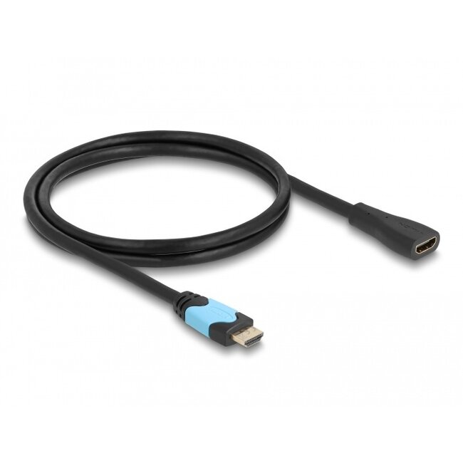 Delock High-Speed HDMI Verlängerungskabel 48 Gbps 8K 60 Hz 1 m